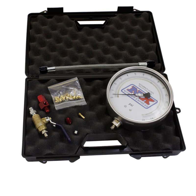 Nitrous Express — Nitrous Express Master Flo-Check Pro (6 Certified Gauge & Molded Case)
N2OPresrGg
Gauge - view 1