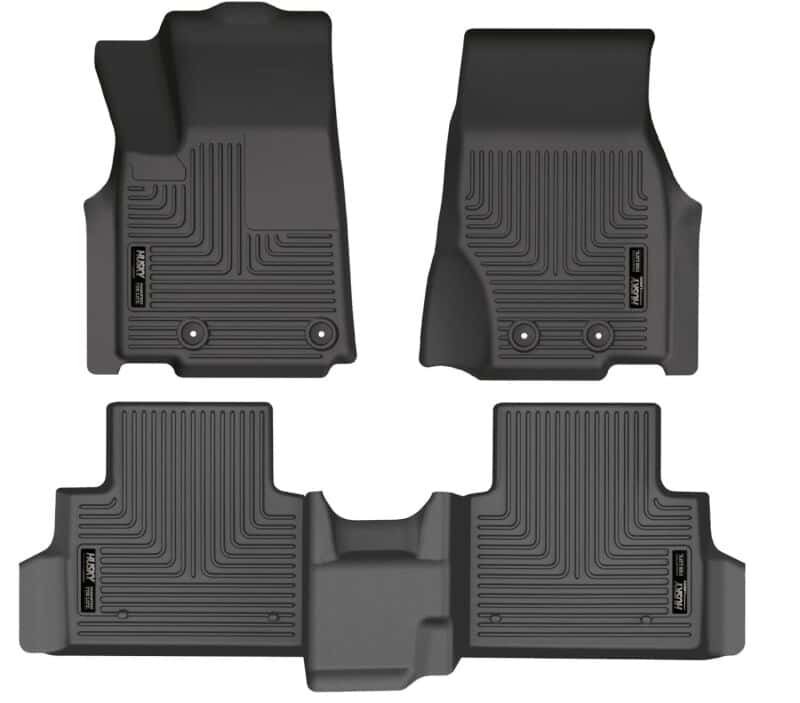 Husky Liners — Husky Liners 21-23 Jeep Grand Cherokee L (w/2nd Rw Bnch) WeatherBeater FR+2nd Seat Floor Liner - Blk
Floor Liners - view 1