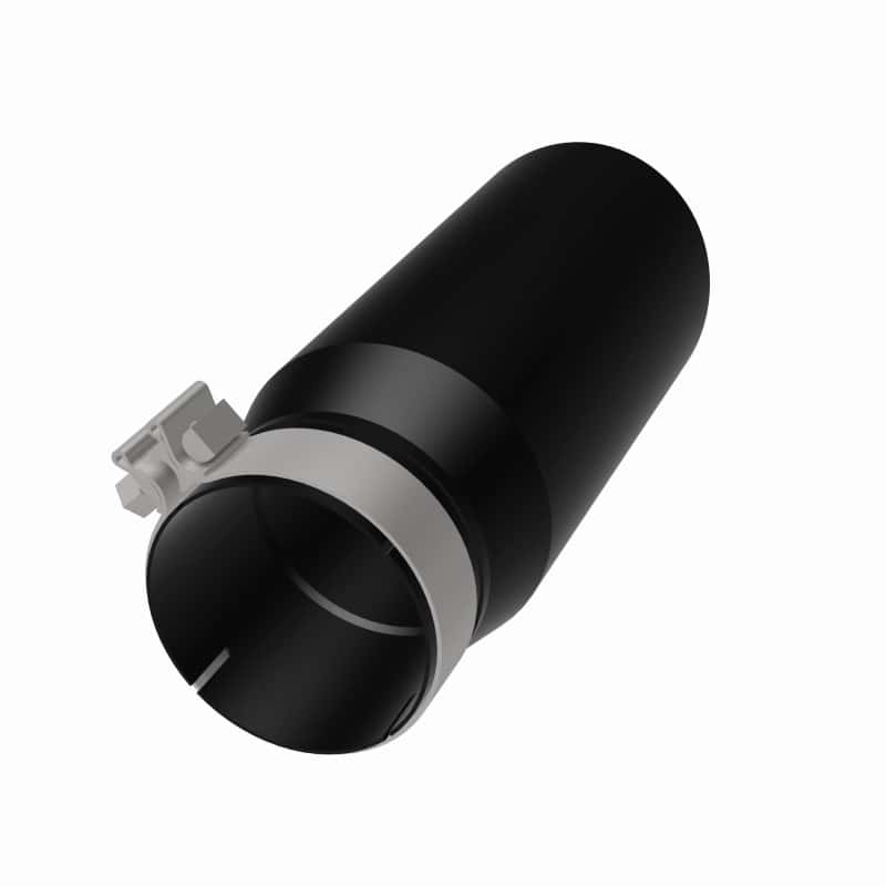 Magnaflow — MagnaFlow Tip Stainless Black Coated Single Double Round Single Outlet 5in Dia 4in Inlet 13in L
Stainless Steel
Exhaust Tip - view 14