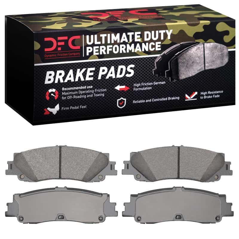 DFC — DFC 22-25 Infiniti QX80 Rear Ultimate Duty Performance Brake Pads
DFC Brake Pad Set - view 1