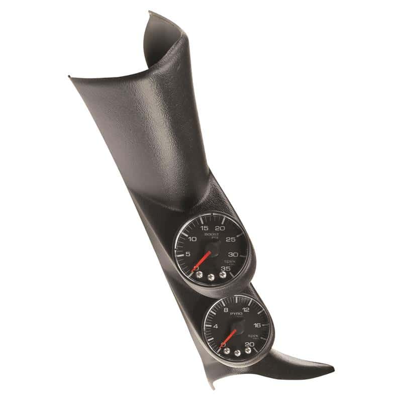 AutoMeter — Autometer Diesel Gauge Kit A-Pillar 01-07 GM Boost/EGT 60psi/2000 degree F Black Spek-Pro
2 GA KIT GM DSL TRK - view 2