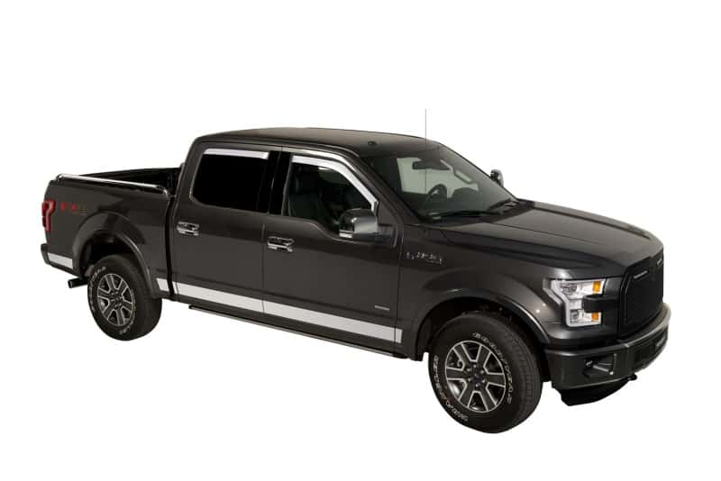 Putco — Putco 15-20 Ford F-150 Super Crew 6.5ft Short Box (4.25in Tall - 12pcs) SS Rocker Panels
Rocker Panel Molding - view 2