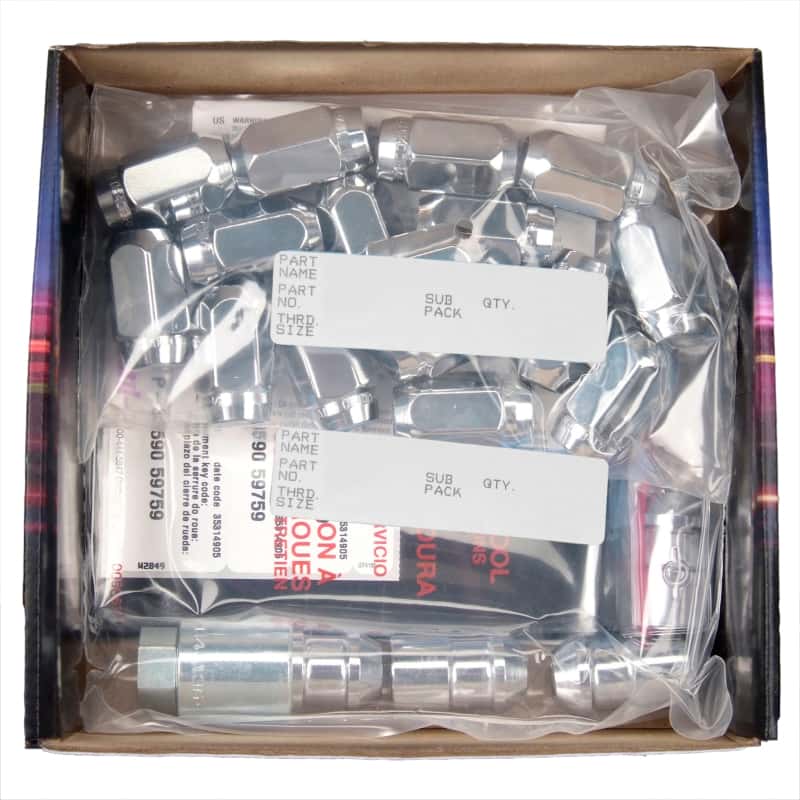 McGard — McGard 6 Lug Hex Install Kit w/Locks (Cone Seat Nut) M12X1.5 / 13/16 Hex / 1.5in. Length - Chrome - view 6