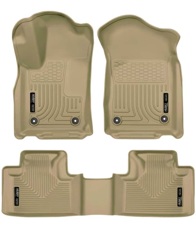 Husky Liners — Husky Liners 16-22 Dodge Durango Weatherbeater Tan Front & 2nd Seat Floor Liners
Floor Liners - view 1