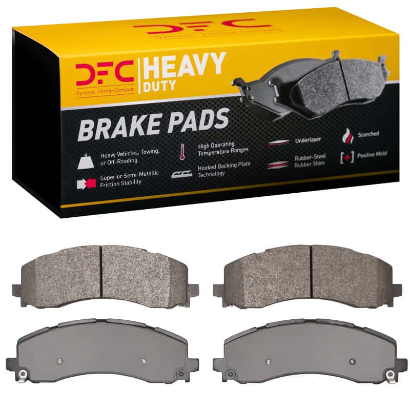 DFC — DFC 19-25 Ram 2500 Rear Heavy Duty Pads - Semi Metallic - view 1