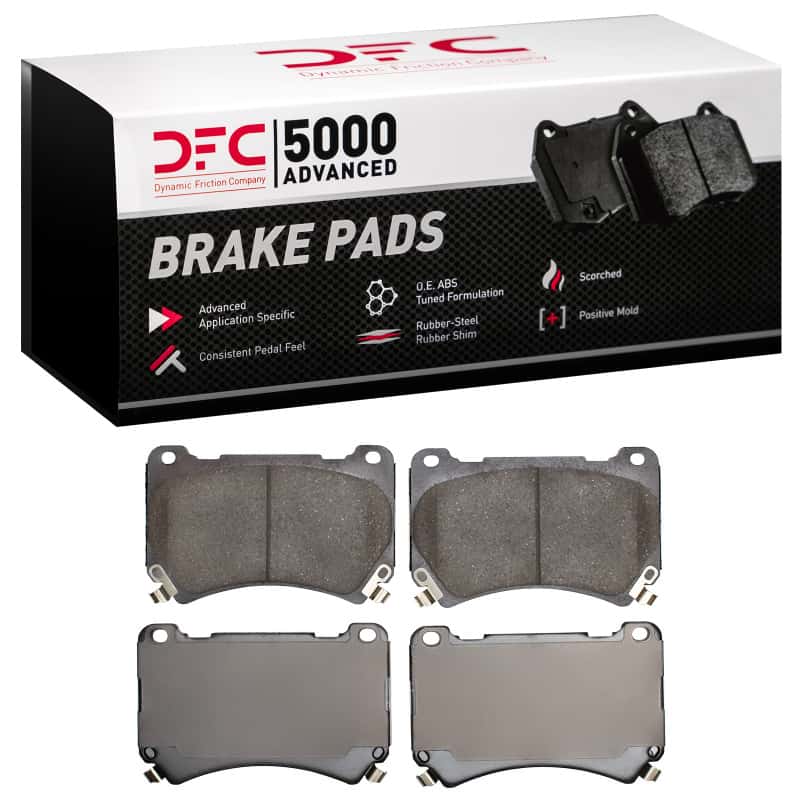 DFC — DFC 09-14 Hyundai Genesis Sedan Front 5000 Advanced Ceramic Brake Pads
DFC Brake Pad Set - view 1
