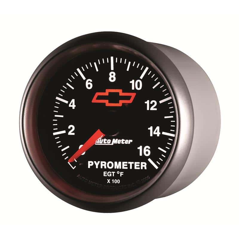 AutoMeter — Autometer GM Full Sweep Electric 52mm 0-1600 degree F Pyrometer
2-1/16" PYROMETER KI - view 4