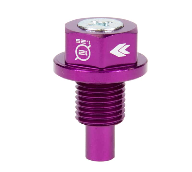 NRG — NRG Magnetic Oil Drain Plug M12X1.25 Infiniti/Lexus/Nissan/Toyota - Purple - view 2