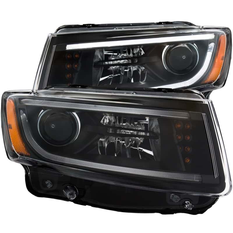 ANZO — ANZO 2014-2015 Jeep Grand Cherokee Projector Headlights w/ Plank Style Design Black
Head Light Set
HdLtSet - view 2