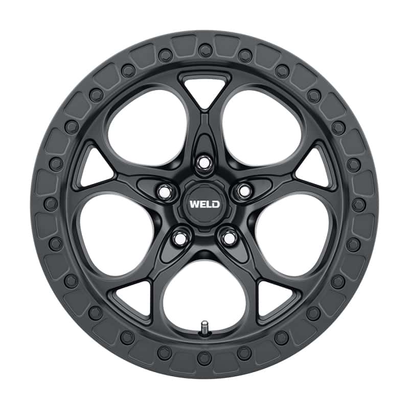 Weld — Weld Off-Road W108 17X9.0 Ledge 5X127 ET-12 BS4.50 Satin Black 71.5 - view 1