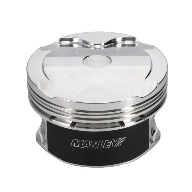 Manley Performance — Manley 2018+ Ford Coyote 5.0L DOHC +1cc Dish 3.662in Bore 11:1 CR Platinum Extreme Duty Piston Set
Piston Set - view 3