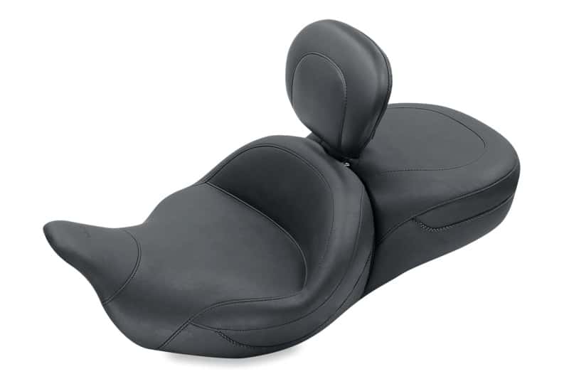 Mustang Motorcycle — Mustang 08-21 Harley Electra Glide, Rd Glide, Rd King ,Str Glide Super Touring 1PC Seat - Black - view 1