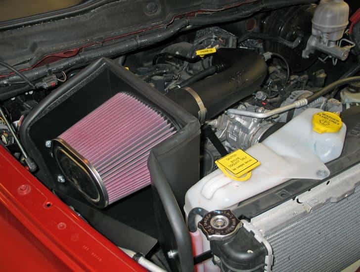 K&N Engineering — K&N 02-07 Dodge Ram V8-4.7L Performance Intake Kit
Performance Air Inta
Air Intake System - view 3