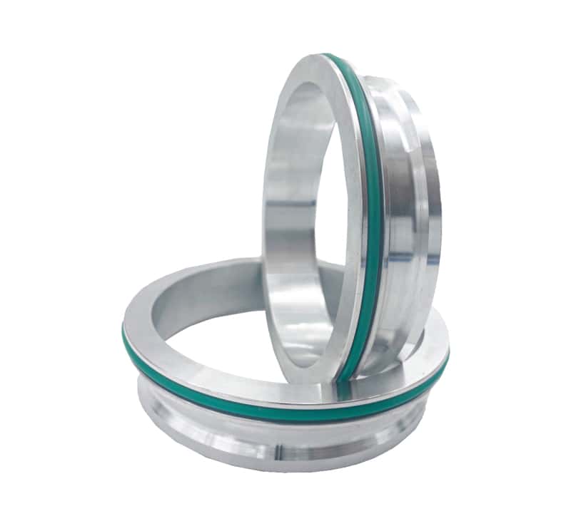 Granatelli Motor Sports — Granatelli 3.0in Stainless Steel Dual Seal Clamp Weld-On Ferrule Set
Exhaust Clamp - view 1