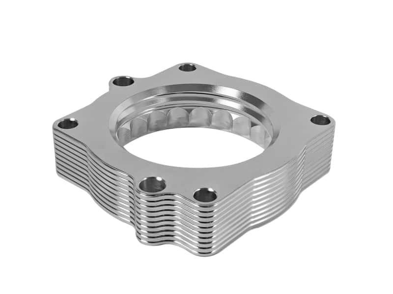 aFe — aFe Silver Bullet Throttle Body Spacers TBS Dodge Ram 03-08 V8-5.7L (Works w/ 5x-10382 only)
Throttle Body Spacer
TBdySpacer - view 2