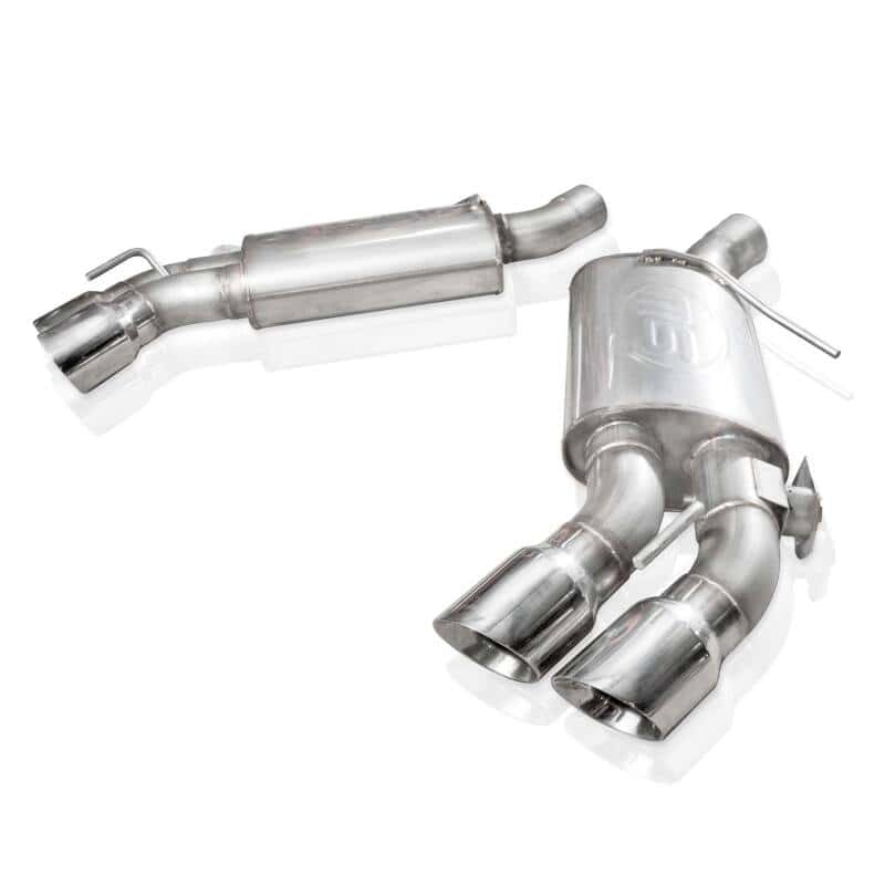 Stainless Works — Stainless Works 2016+ Chevy Camaro SS 3in Legend Perf Connect Axle Back w/Valve & 4in Quad Tips
CA16RVMKSPCL

Exhaust System - view 2