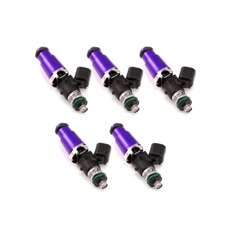Injector Dynamics — Injector Dynamics ID1050X Injectors 14 mm (Purple) Adaptors (Set of 5) - view 1