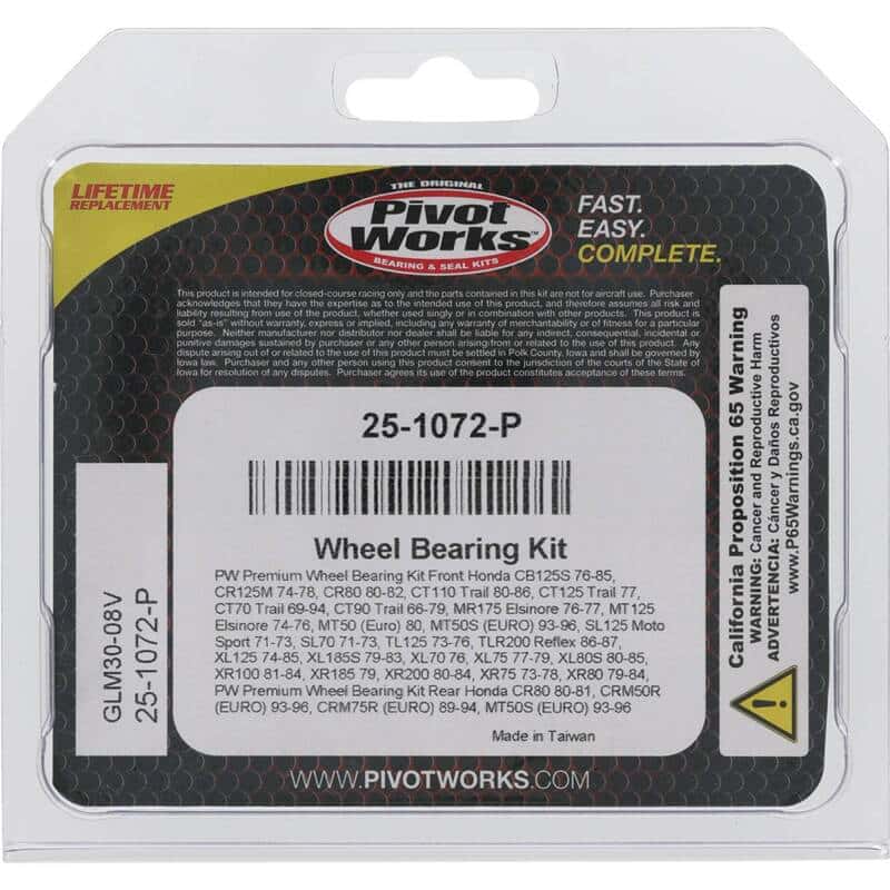 Pivot Works — Pivot Works Premium Wheel Bearing - view 4