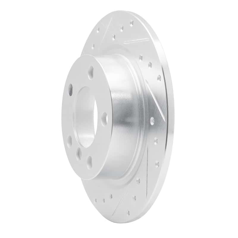 R1 Concepts — R1 11-16 Mini Cooper Paceman Rear Left Drilled & Slotted Silver Brake Rotor
R1 Brake Rotor Drill - view 2