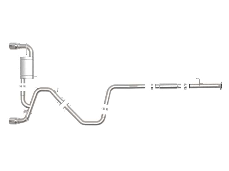 aFe — aFe Hyundai Veloster N 21-22 L4-2.0L (t) Takeda Cat-Back Exhaust System- Polished Tips
Cat-Back Exhaust - view 2