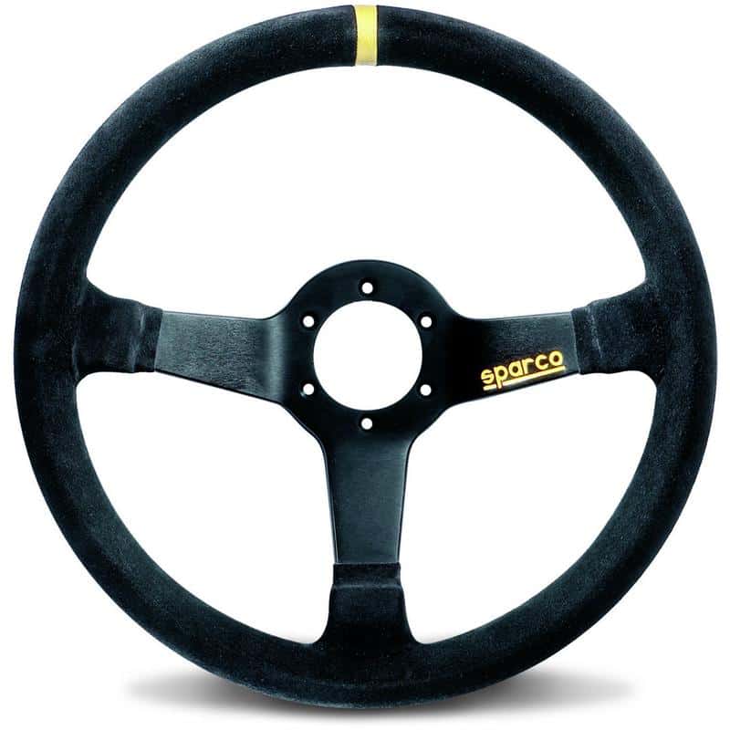 SPARCO — Sparco Steering Wheel 345 Suede Black - view 1