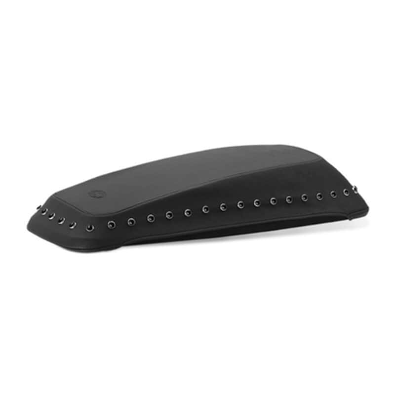 Mustang Motorcycle — Mustang 08-21 Harley FL Touring Saddlebag Lid Covers w/Black Pearl Studs- Black - view 1