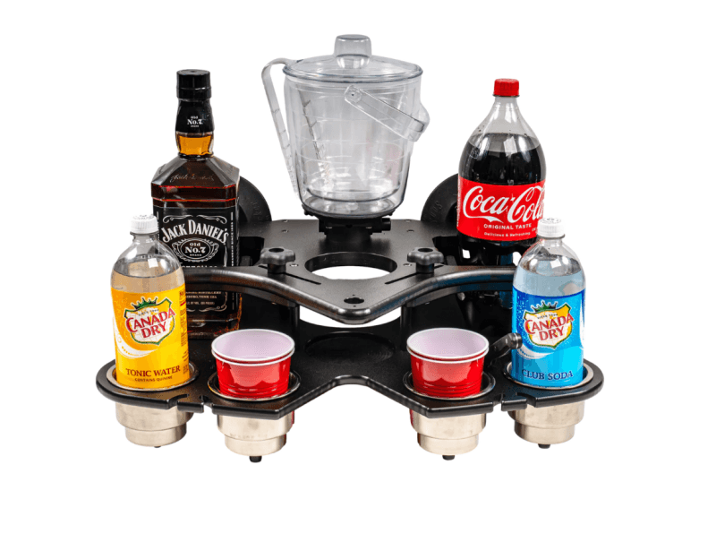 SeaSucker — SeaSucker Double Decker Party Barge Portable Bar - Black - view 3