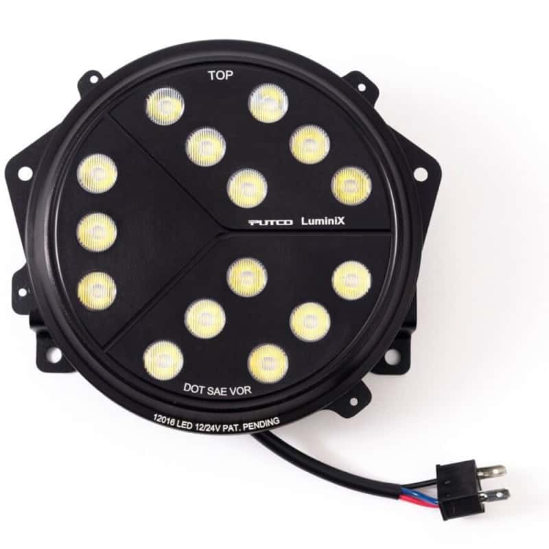 Putco — Putco 17-18 Jeep Wrangler JK - Luminix High Power LED HeadLights (Direct OEM Replacement)
Head Light Set - view 2