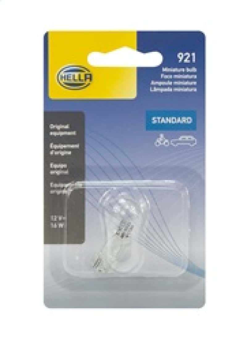 Hella — Hella Bulb 921 12V 16W W21X95D T5 Sb
921SB Incan Bulb - view 3