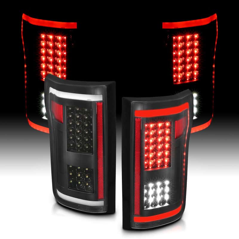 ANZO — ANZO 2015-2017 Ford F-150 LED Taillights Black
Tail Light Set
LED Taillights - view 7
