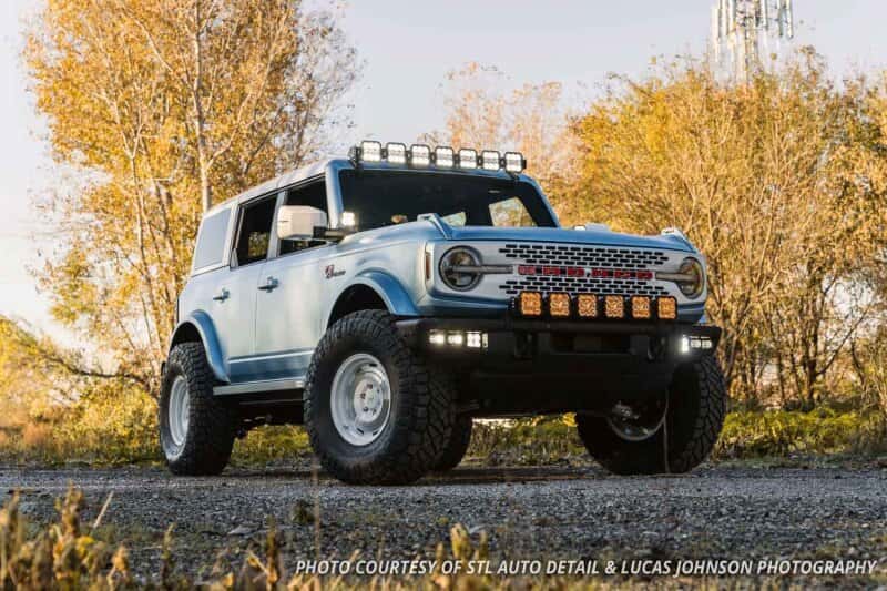Diode Dynamics — Diode Dynamics Bronco SS5 6-Pod CrossLink Grille Lightbar Kit Sport - White Combo - view 5