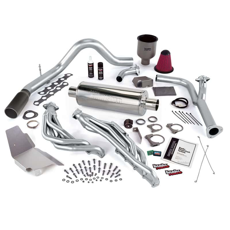 Banks Power — Banks Power 99-04 Ford 6.8L Truck EGR-Late Cat PowerPack System - SS Single Exhaust w/ Black Tip
Performance System - view 2