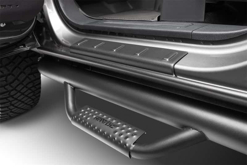 Husky Liners — Husky Liners 14-18 GMC Sierra 1500 CC Trail Armor Rocker Panel & Sill Plate Cover (4pc) - Tex. Blk
Body Protection - view 2