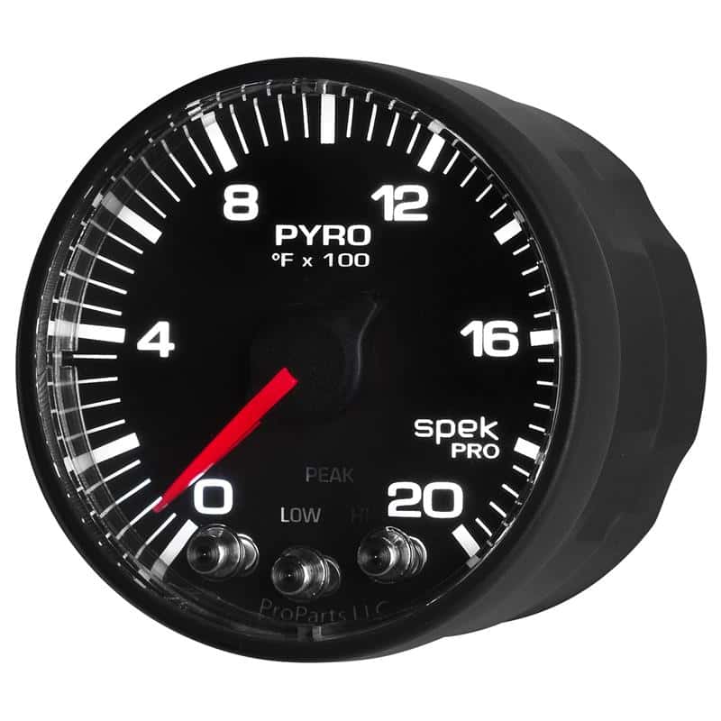 AutoMeter — Autometer Spek-Pro 52.4mm 0-2000F Digital Stepper Motor Pyrometer Gauge
GA 2" EGT BFB SPEK - view 5