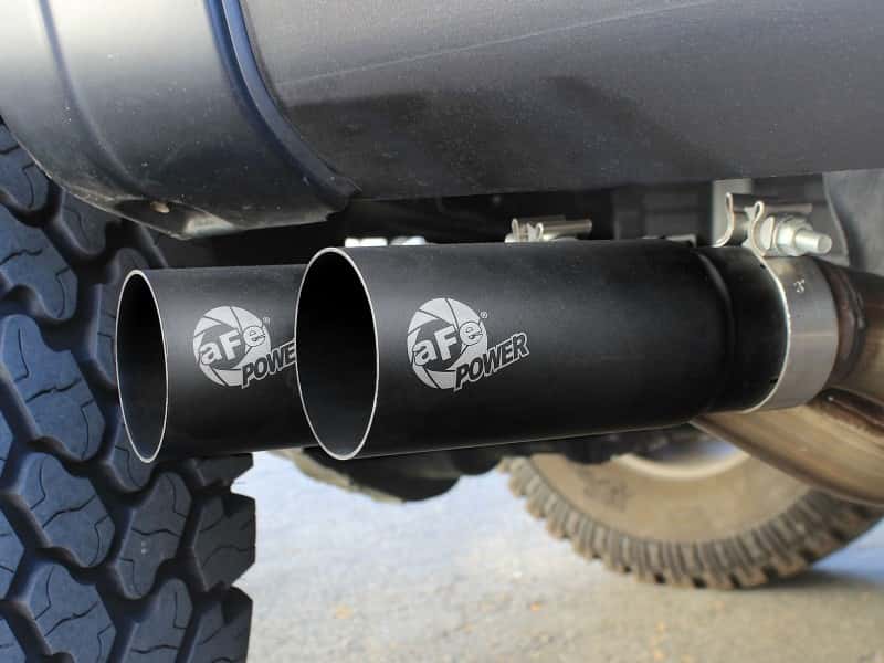 aFe — aFe Rebel Exhausts 3in SS Cat-Back 09-14 Ford F-150 4.6/5.0/5.4L w/ Black Tips
Cat-Back Exhaust - view 2