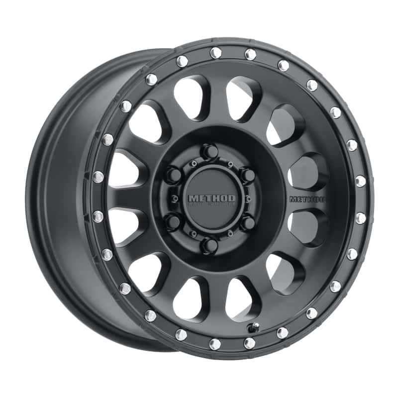 Method Wheels — Method MR315 17x8.5 0mm Offset 6x5.5 106.25mm CB Matte Black Wheel - view 1