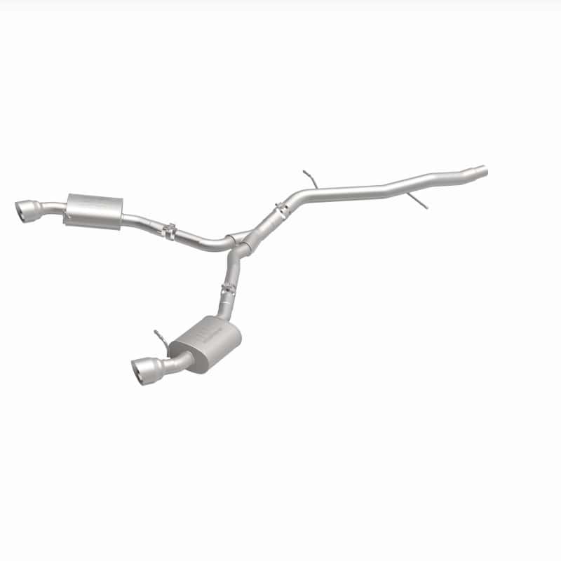 Magnaflow — MagnaFlow 18-19 Audi A5 Dual Exit Polished Stainless CatBack Exhaust - 3in Main Piping Diameter
Cat-Back - view 7