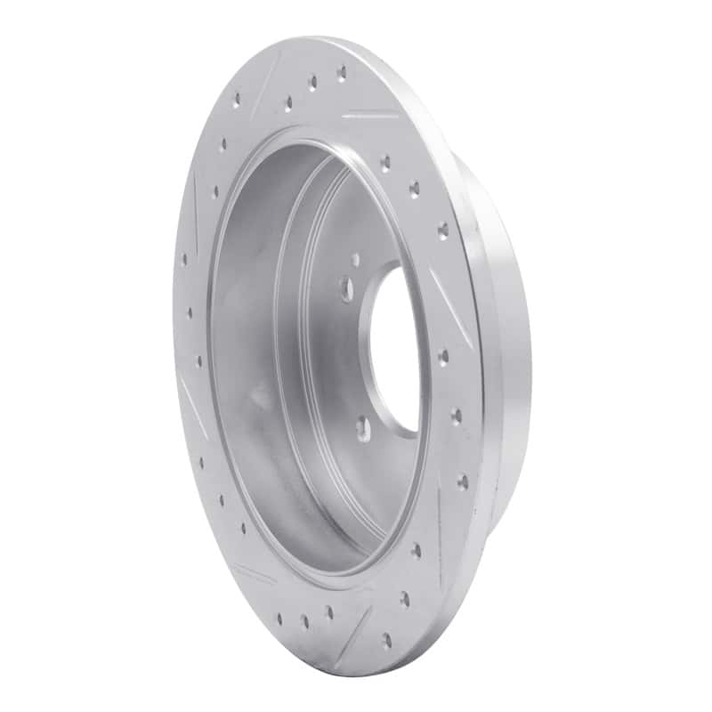 R1 Concepts — R1 06-09 Hyundai AZERA Rear Right Drilled & Slotted Silver Brake Rotor
R1 Brake Rotor Drill - view 4