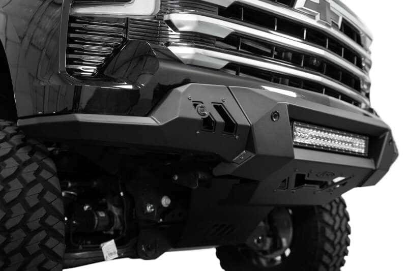 Addictive Desert Designs — Addictive Desert Designs2022+ Chevrolet Silverado 1500 Black Label Front Bumper
Bumper- Front - view 15