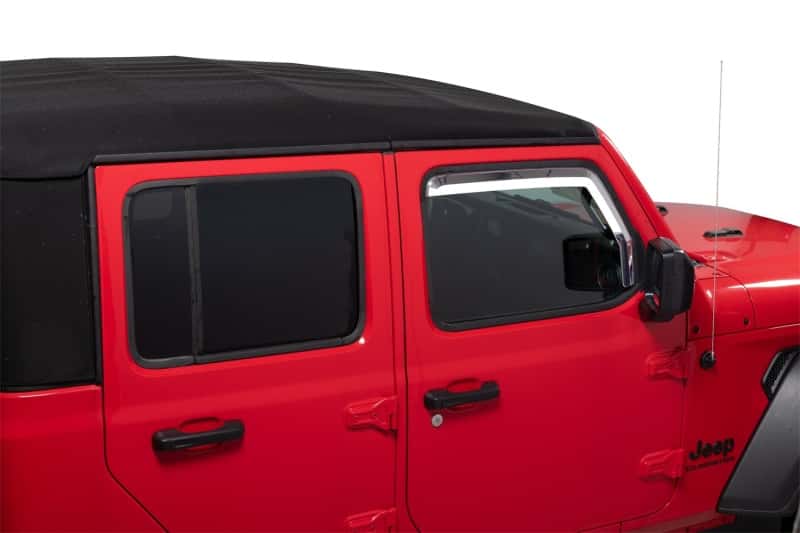 Putco — Putco 20-21 Jeep Gladiator JT/JL Element Tinted Window Visors (Front Only)
Side Window Vent - view 3