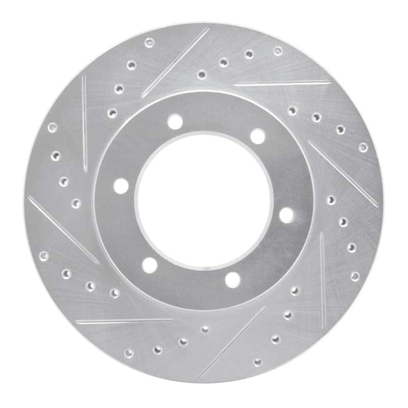 R1 Concepts — R1 91-98 Toyota T100 Front Left Drilled & Slotted Silver Brake Rotor
R1 Brake Rotor Drill - view 1