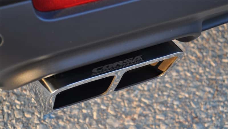 CORSA Performance — Corsa 2015-2023 Dodge Challenger SRT / Scat Pack / R/T 6.4L Polished Xtreme Cat-Back Exhaust
Exhaust - view 6