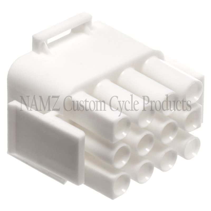 NAMZ — NAMZ AMP Mate-N-Lock 12-Position Female Wire Plug Connector w/Wire & Interface Seals - view 1