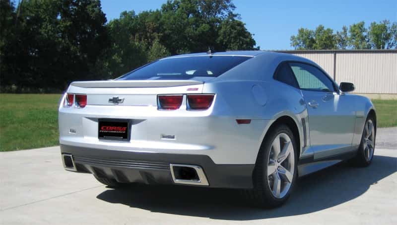 CORSA Performance — Corsa 2011-2013 Chevrolet Camaro SS 6.2L V8 Manual Xtreme 3in Cat-Back (No Tips Uses Factory Bezels)
Exhaust - view 8