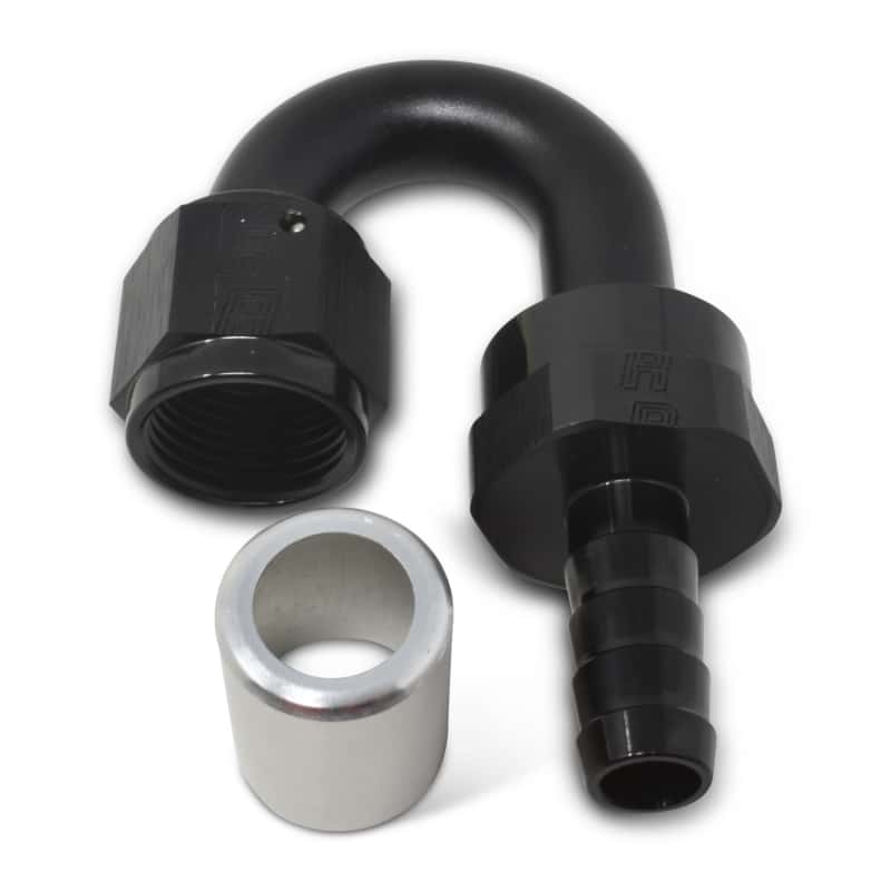 Russell — Russell Performance -6 AN Proclassic Crimp 180 Degree End (O.D. 0.600)
Hose Fitting - view 4