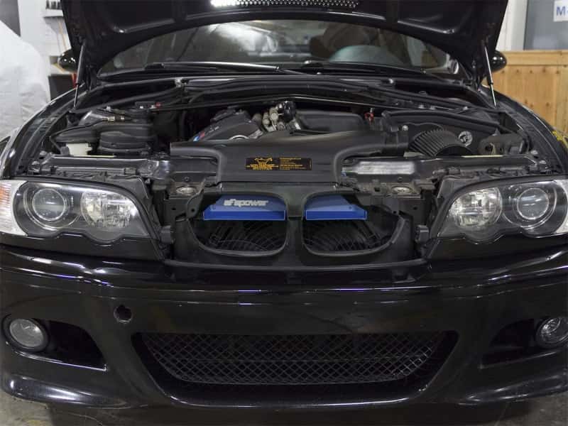 aFe — aFe MagnumFORCE Intakes Scoops AIS BMW 3-Series/ M3 (E46) 01-06 L6 - Matte Blue
Dynamic Air Scoop - view 3