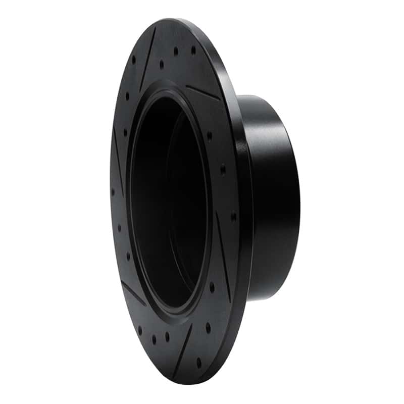 R1 Concepts — R1 03-06 BMW Z4 Rear Right Drilled & Slotted Black Brake Rotor
R1 Brake Rotor Drill - view 4