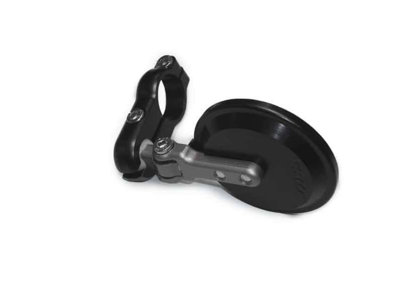 CRG Constructors — CRG Blindsight Folding 2 in. Round Bar-End Mirror - Black - view 1