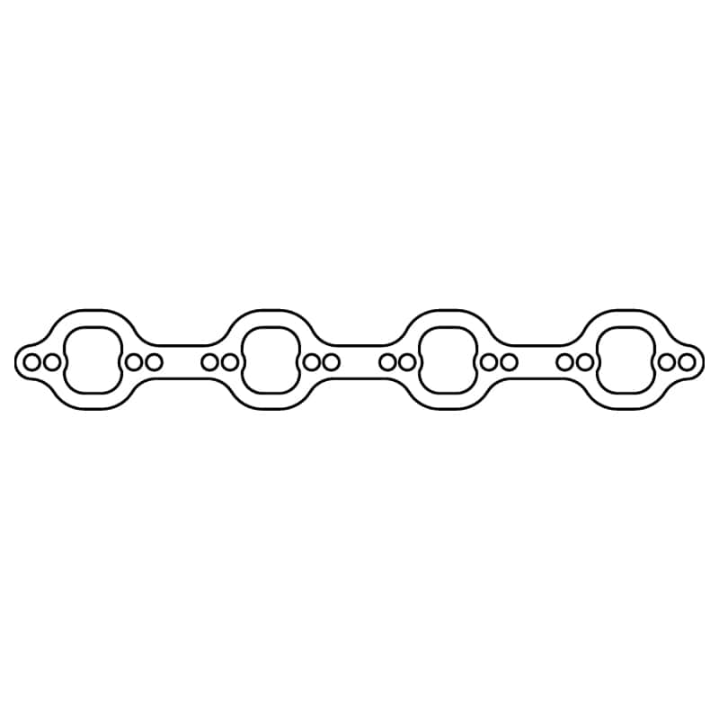 Cometic Gasket — Cometic Ford 302 V8 Exhaust Mani Gasket .060in HTS 1.422in X 1.625in Port Dual Pattern 20 Pack
Exhaust Manifold Gas - view 1