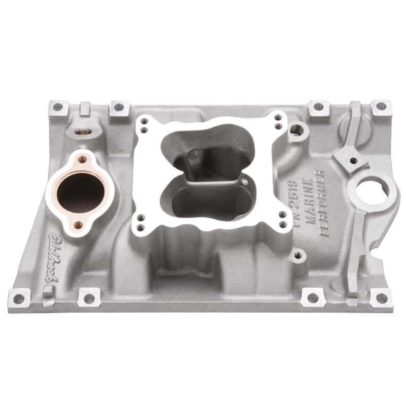 Edelbrock — Edelbrock 96-17 Chevy 4.3 V6 Vortec Marine Engine Performer Series Intake Manifold w/8 Bolts
MANIFOLD - view 2
